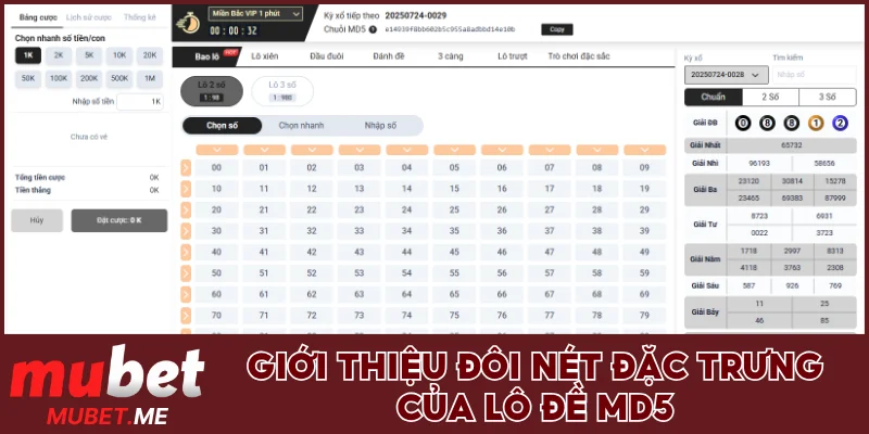 Nét đặc trưng về hình thức xổ số MD5 hiện đại